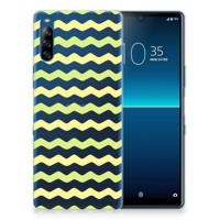 Sony Xperia L4 | TPU bumper | Waves Yellow