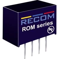 RECOM ROM-1212S DC/DC-converter, print 12 V/DC 12 V/DC 83 mA 1 W Aantal uitgangen: 1 x Inhoud 1 stuk(s) - thumbnail