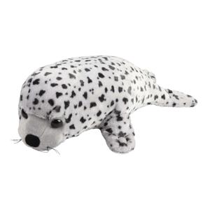 Pluche knuffel dieren gevlekte grijze Zeehond - van 40 cm