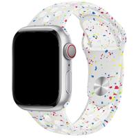 Apple Watch Dubbel Sport Band - Platina - 38, 40, 41 & 42mm - SM