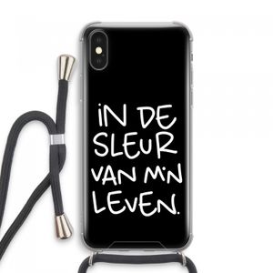 De Sleur: iPhone XS Max Transparant Hoesje met koord