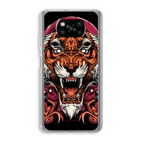 Tiger and Rattlesnakes: Xiaomi Poco X3 Pro Transparant Hoesje