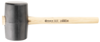 Connex Gummihamer 90Mm Zwart Hout - COX625105 Connex Gummihamer 90Mm Zwart Hout - COX625105