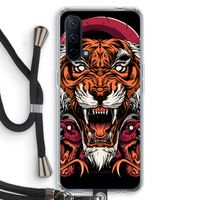 Tiger and Rattlesnakes: OnePlus Nord CE 5G Transparant Hoesje met koord