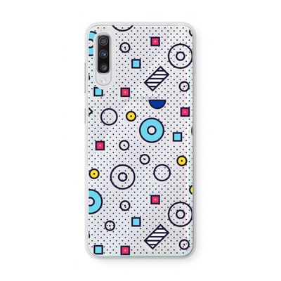 8-bit N°9: Samsung Galaxy A70 Transparant Hoesje
