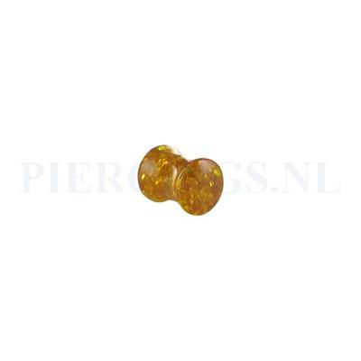Plug acryl barnsteen 8 mm 8 mm