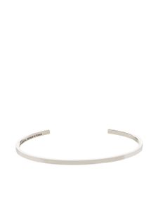 Le Gramme bracelet jonc à logo gravé - Argent