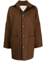 Toogood veste ample boutonnée - Marron