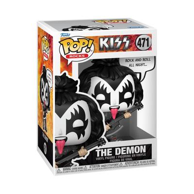 KISS POP! Sayings Vinyl Figure The Demon(R&R All Night) 9cm