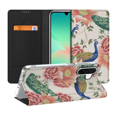 Smartphone hoesje voor Samsung Galaxy A26 Pink Peacock