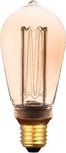 Nordlux LED ST64 E27 3,5-12W 1800K retro deco gold dimbaar - 2760105