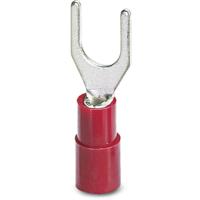 Phoenix Contact 3240032 Vorkkabelschoen 0.50 mm² 1.50 mm² Gat diameter=3.2 mm Deels geïsoleerd Rood 100 stuk(s)