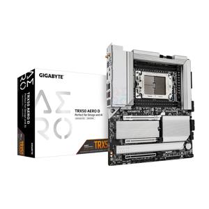 Gigabyte TRX50 AERO D - 1.0 Moederbord Socket AMD sTR5 Vormfactor E-ATX Moederbord chipset AMD® TRX50