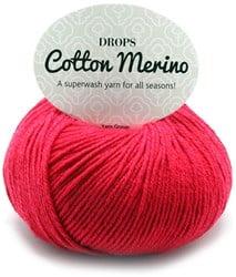 Drops Cotton Merino Uni Colour 6 Rood