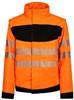 Korntex KX1003 EOS Hi-Vis Workwear Softshell Jacket With Printing Area - Signal Orange/Black - M