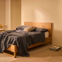 Kave Home Bed 'Alguema' Eiken, 180 x 200cm