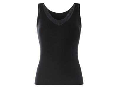 esmara Dames hemd (Zwart, XL (48/50))