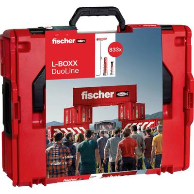 Fischer 558626 DUO-Line Assortimentsdoos pluggen 833 onderdelen