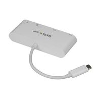 StarTech.com USB-C multiport adapter voor laptops Power Delivery DVI GbE USB 3.0 - thumbnail