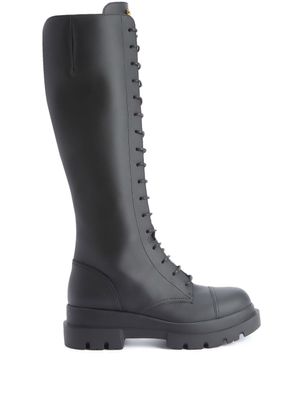 Giuseppe Zanotti bottines Tankie Boot à lacets - Noir