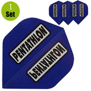 Pentathlon Dartflights - Blauw