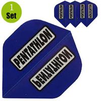 Pentathlon Dartflights - Blauw