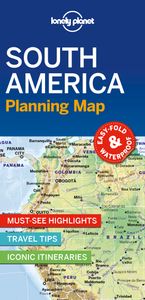 Wegenkaart - landkaart Planning Map South America - Zuid-Amerika | Lon