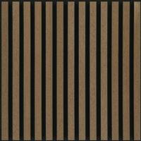 Silentlines lattenwand tegel geolied eiken - 2 tegels van 553x553x22mm