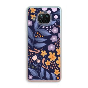 Flowers with blue leaves: Xiaomi Mi 10T Lite 5G Transparant Hoesje