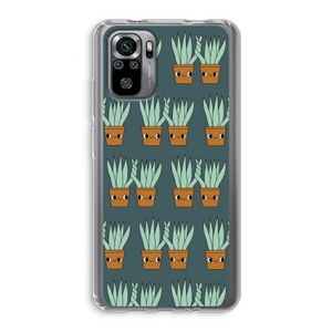 Sansevieria: Xiaomi Redmi Note 10S Transparant Hoesje
