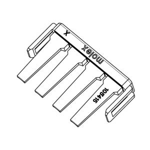 Molex 1054150008 TPA with PBT 1054150008 Molex Inhoud: 1 stuk(s)