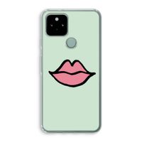 Kusje: Google Pixel 5 Transparant Hoesje