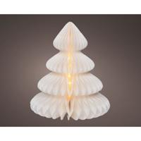 Lumineo Papieren LED Boom 42x48 cm Wit Lumineo Papieren LED Boom 42x48 cm Wit