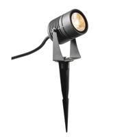 SLV TuinspotLed Spike 6w - 3000K - 8cm antraciet - 1002201