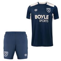 Umbro West Ham United Trainingsset 2025-2026 Blauw