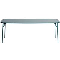 Petite Friture Week-end tuintafel 220x85 Ocean Blue