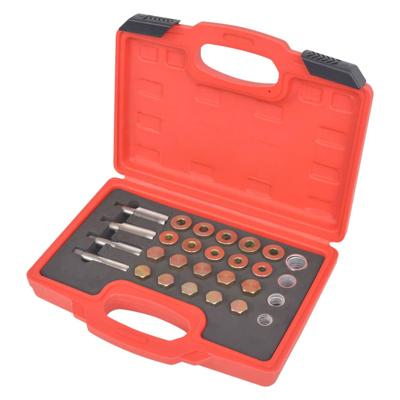 VidaXL Olieaftapplug-reparatieset m13 m15 m17 m20 64-delig