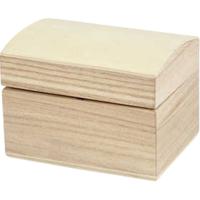 Schatkist creativ company 8x6x4.5cm hout