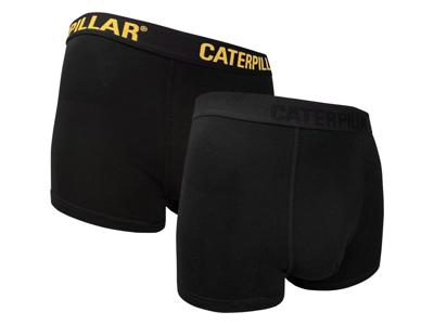 Caterpillar Heren boxershorts 2 stuks (Zwart, M)