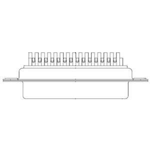 Molex 1731100111 D-sub bus 1 stuk(s)