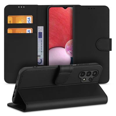 Samsung Galaxy A13 (4G) | Bookcase | Hoesje Zwart met Stand Case