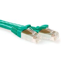 ACT FB6720 SFTP CAT6A Patchkabel Snagless Groen - 20 meter