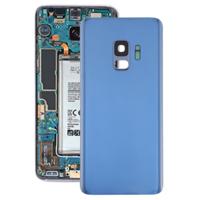 Batterij achtercover met camera lens voor Galaxy S9 (blauw)