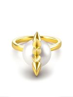 TASAKI bague Collection Line Danger Spike en or 18ct sertie de perles - thumbnail