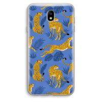 Luipaard: Samsung Galaxy J7 (2017) Transparant Hoesje