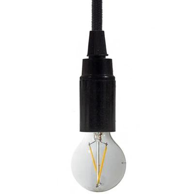 Fitting lamp zwart e14 kleine fitting