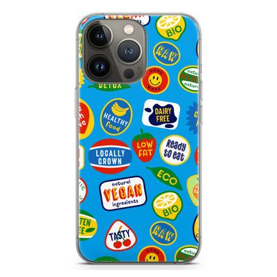 Fruitsticker: iPhone 13 Pro Transparant Hoesje