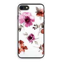Geschilderde bloemen: iPhone SE 2020 Biologisch afbreekbaar hoesje