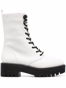 Michael Michael Kors bottes Bryce à lacets - Blanc