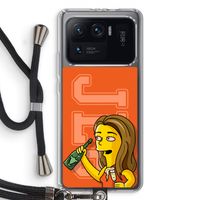Jamie Lee Simpson: Xiaomi Mi 11 Ultra Transparant Hoesje met koord